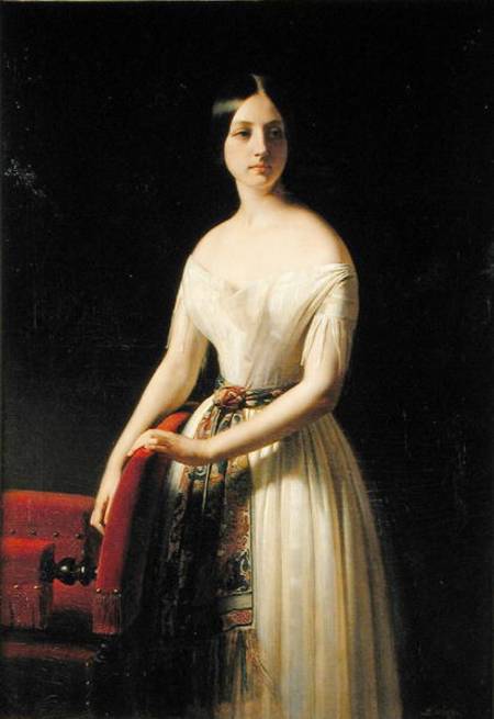 Eugenie Saint-Amand from Claude-Marie Dubufe