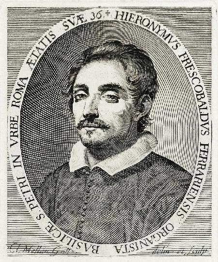 Portrait of the composer Girolamo Frescobaldi (1583-1643)