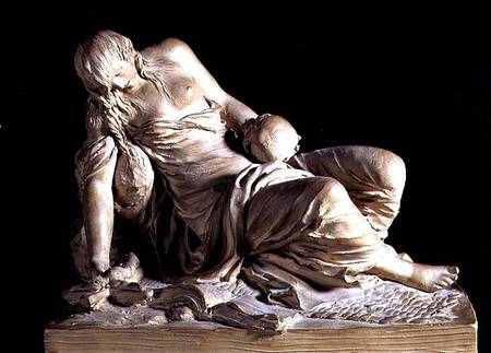 The Penitent Magdalen from Claude Michel Clodion