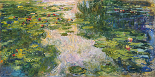 Le bassin aux nymphéas. from Claude Monet