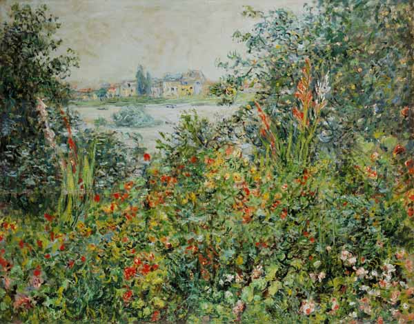 Sommerblüten bei Vetheuil from Claude Monet
