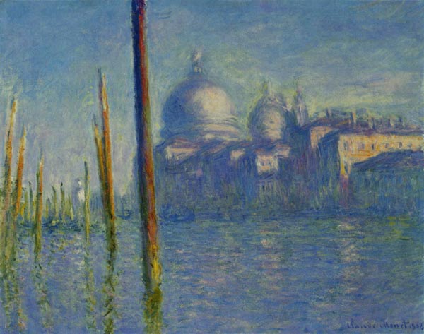 Venedig, Santa Maria de la Salute from Claude Monet