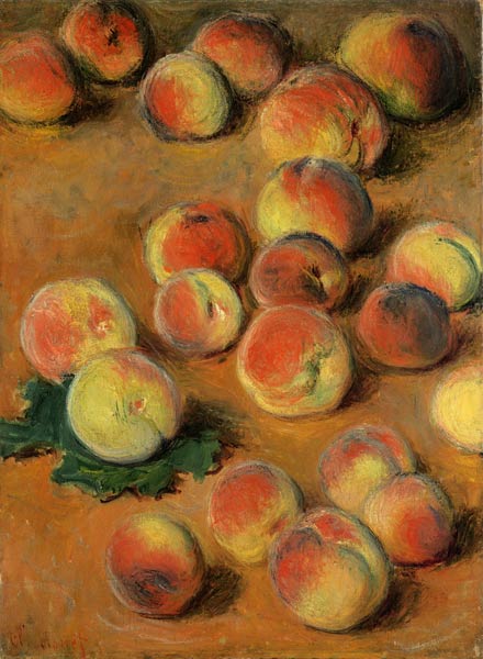 Pfirsiche from Claude Monet