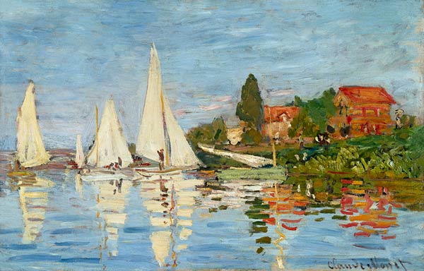 Regatta bei Argenteuil from Claude Monet