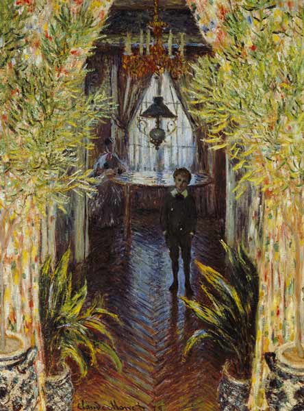 Wohnungsinterieur (Un coin d'appartement) from Claude Monet