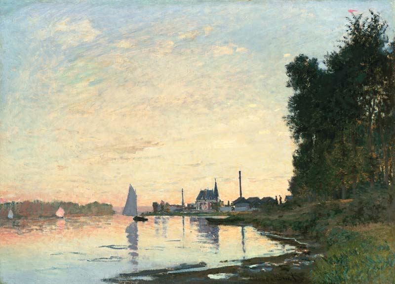 Argenteuil, Fin d`Apres-Midi. from Claude Monet