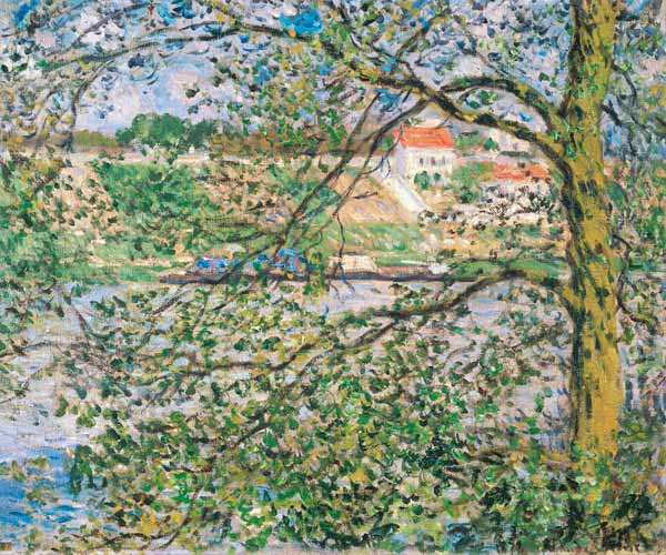 Blick durch Bäume from Claude Monet