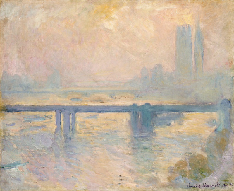 Charing Cross Bridge from Claude Monet