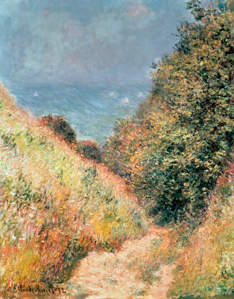 Chemin de la Cavee, Pourville from Claude Monet