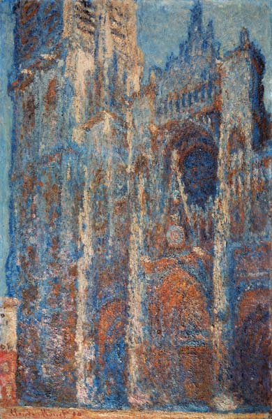 Rouen Cathedral. Noon (Le Portal et la Tour D'Albane) from Claude Monet