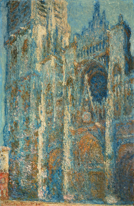 Die Kathedrale von Rouen, mittags. from Claude Monet