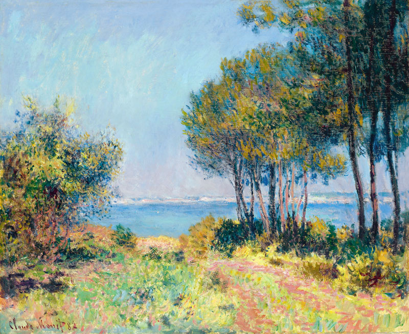 Die Küste bei Varengeville from Claude Monet