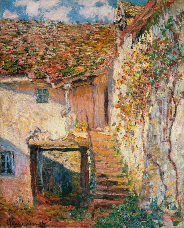 Die Treppe from Claude Monet