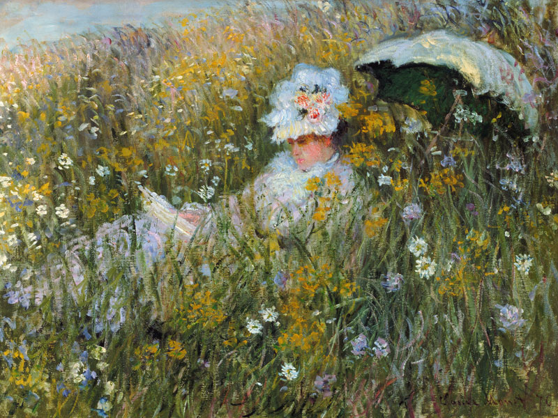In der Blumenwiese (Dans la Prairie) from Claude Monet