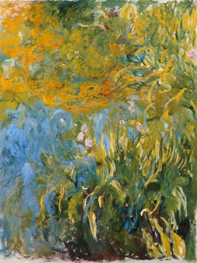 Iris. from Claude Monet