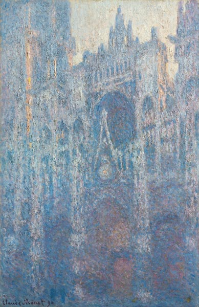 The Portal of Rouen Cathedral in Morning Light from Claude Monet