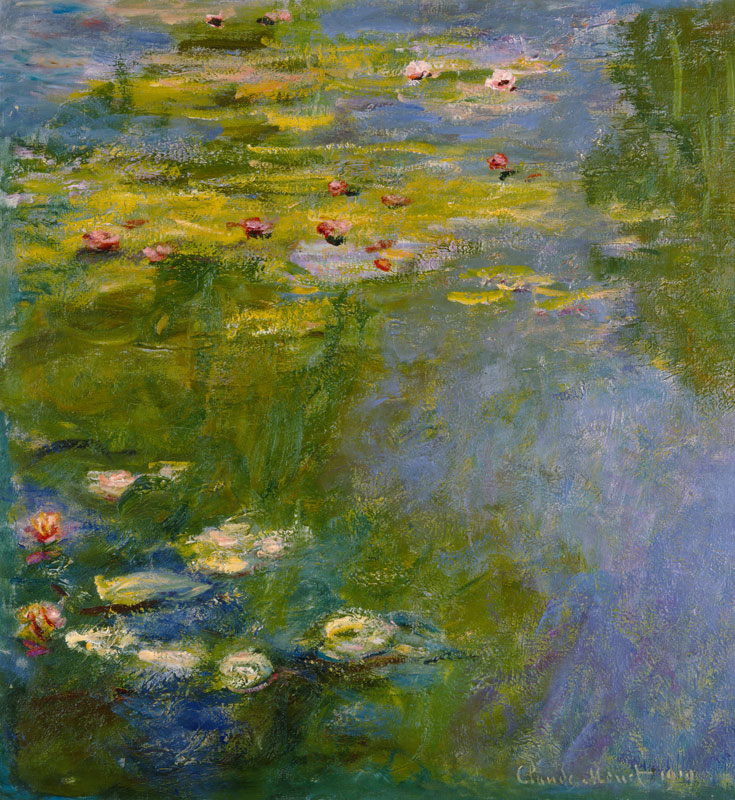 Le bassin aux Nymphéas. from Claude Monet