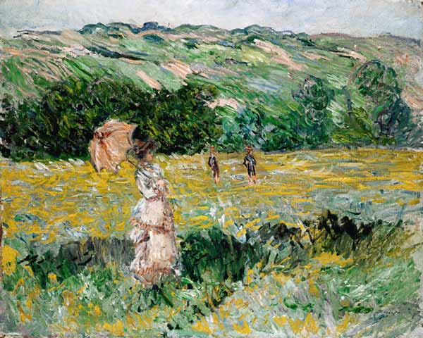 Limetz Meadow from Claude Monet
