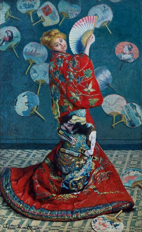 Madame Monet im Kimono (La Japonaise) from Claude Monet