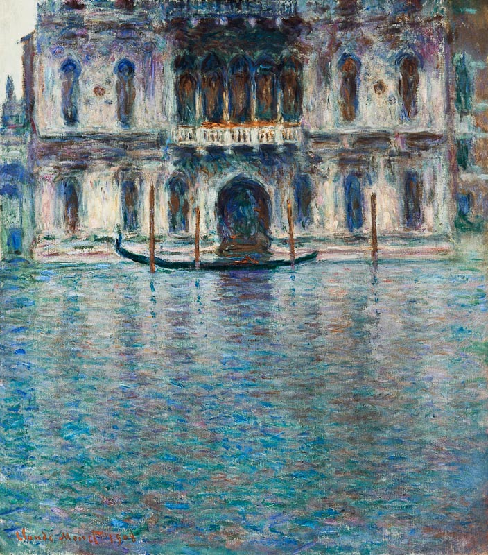 Palazzo Contarini del Zaffo in Venedig from Claude Monet