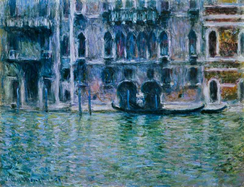 Palazzo da Mula, Venedig from Claude Monet