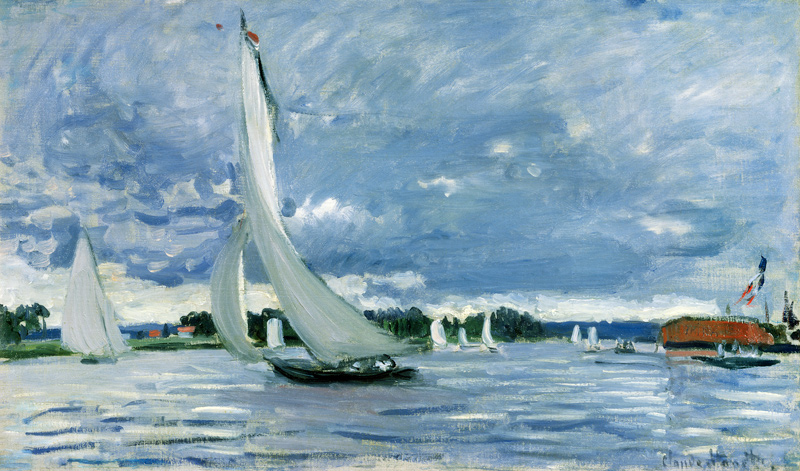 Regatta at Argenteuil from Claude Monet