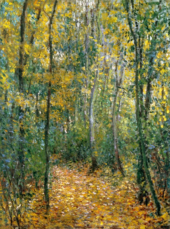 “Sous-bois” (Unterholz), Montgeron from Claude Monet
