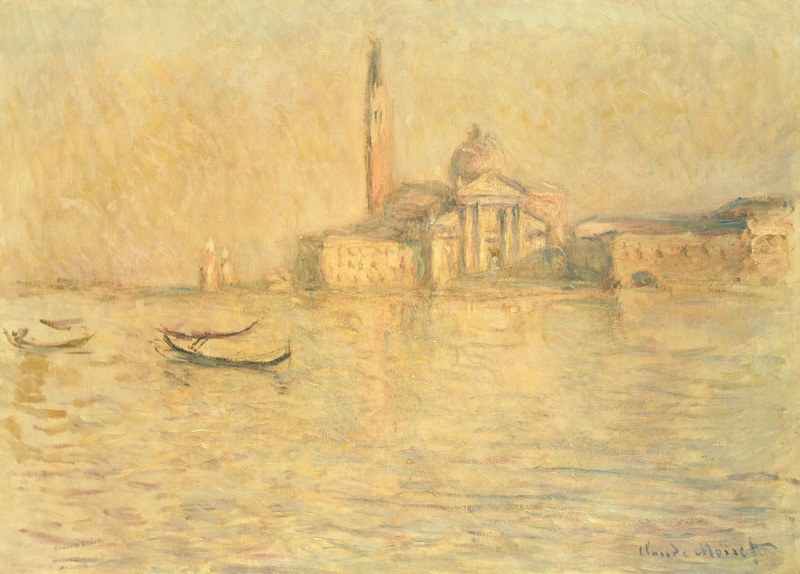 Venedig, San Giorgio Maggiore from Claude Monet