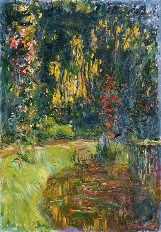 Wassergarten bei Giverny from Claude Monet
