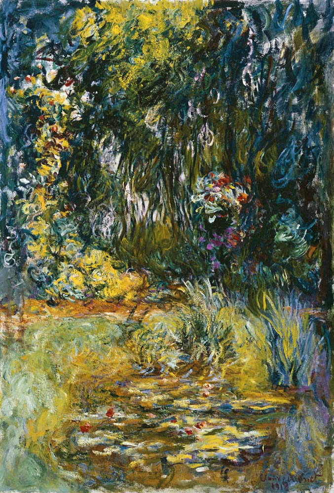 Winkel des Seerosenteiches from Claude Monet