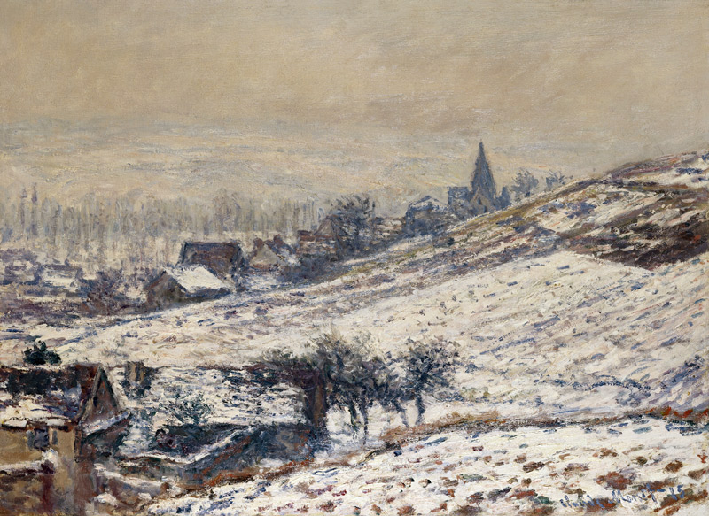 Winter in Giverny from Claude Monet
