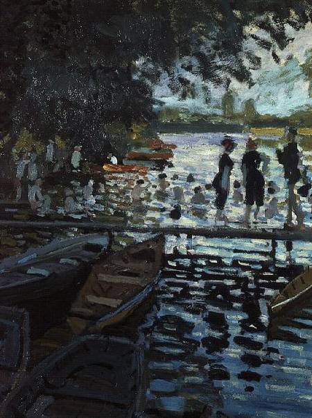Bathers at La Grenouillere from Claude Monet