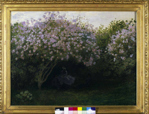 C.Monet, Lilas, temps gris / um 1872-73 from Claude Monet