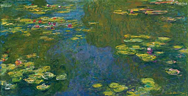 Der Seerosenteich (Le bassin aux nympheas) from Claude Monet