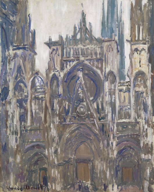 The Rouen Cathedral from Claude Monet
