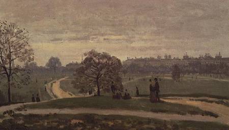 Hyde Park from Claude Monet