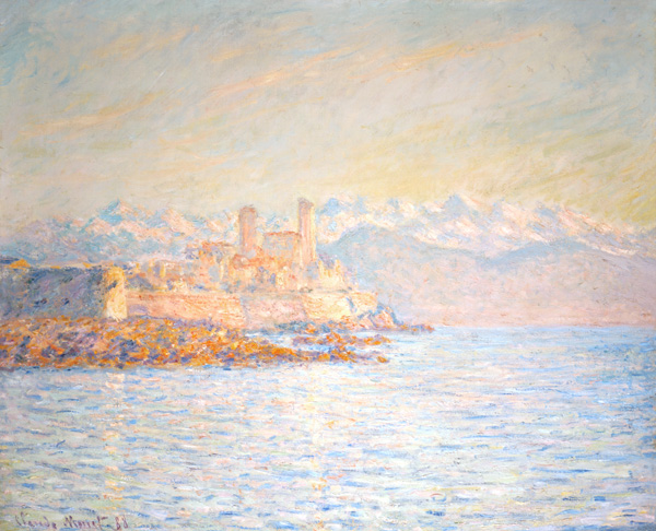 Das alte Fort bei Antibes (auch: Antibes im Nachmittagslicht) from Claude Monet