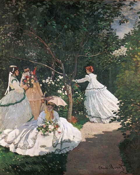 Frauen im Garten from Claude Monet