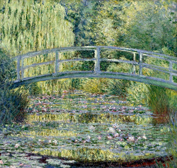 Der Seerosenteich - Harmonie in Grün from Claude Monet