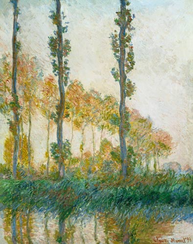 Pappeln im Herbst. from Claude Monet