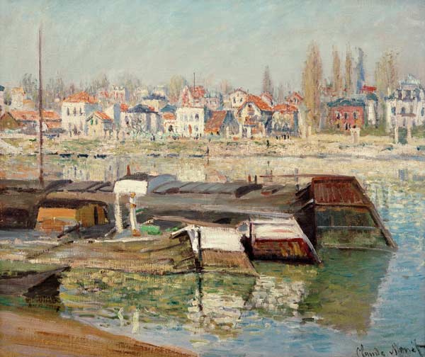 Seine at Asnieres from Claude Monet