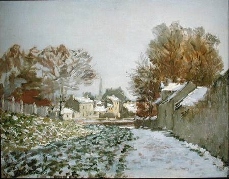 Snow at Argenteuil from Claude Monet