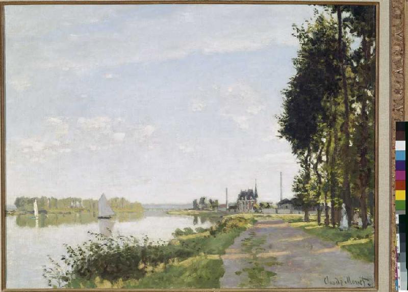 Der Spaziergang bei Argenteuil from Claude Monet