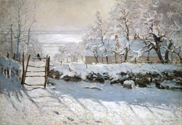 Die Elster - Claude Monet