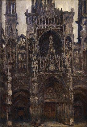 Monet /Kathedrale Rouen (Harmonie brune)