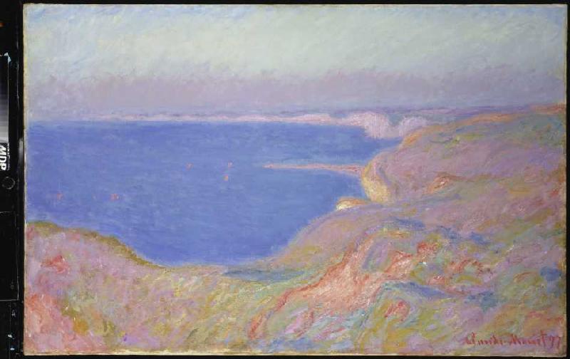Untergehende Sonne bei Dieppe from Claude Monet