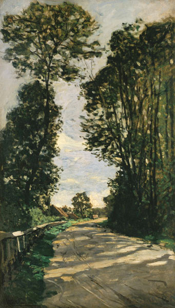 Walk (Road of the Farm Saint-Siméon) from Claude Monet