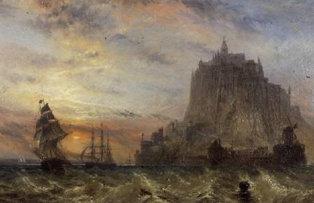 Mont St. Michel, Normandy from Claude T. Stanfield Moore