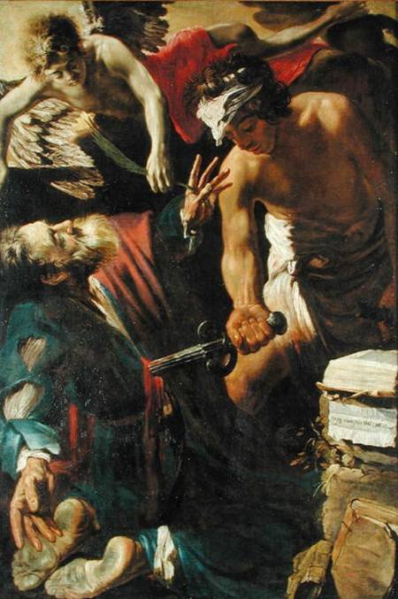 The Martyrdom of St. Matthew from Claude Vignon