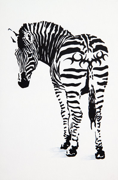 Arschgeweih / Zebra from Claudia Elsner